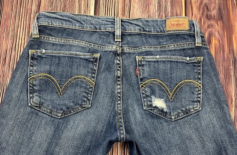 Levi's 524 Too Superlow Skinny Stretch Jeans Womens Size 5 M